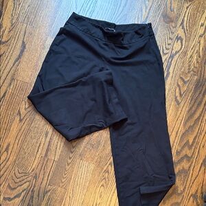 T Tahari Black wide leg trouser Pants